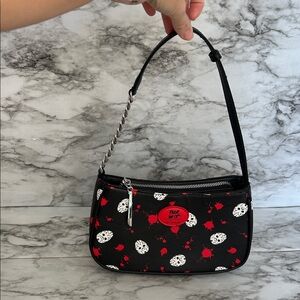 Her Universe Friday The 13th Halloween Jason Mask & Blood splatter Bag dagger